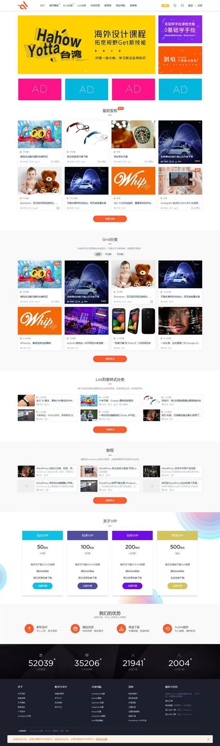 【wordpress主题】Modown收费资源下载v1.8插图 【wordpress主题】Modown收费资源下载v1.8插图