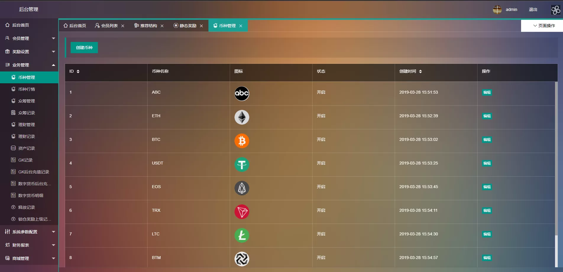 【钱包源码】五国语言token钱包量化矿机/多币种推荐奖励理财源码插图21 【钱包源码】五国语言token钱包量化矿机/多币种推荐奖励理财源码插图21