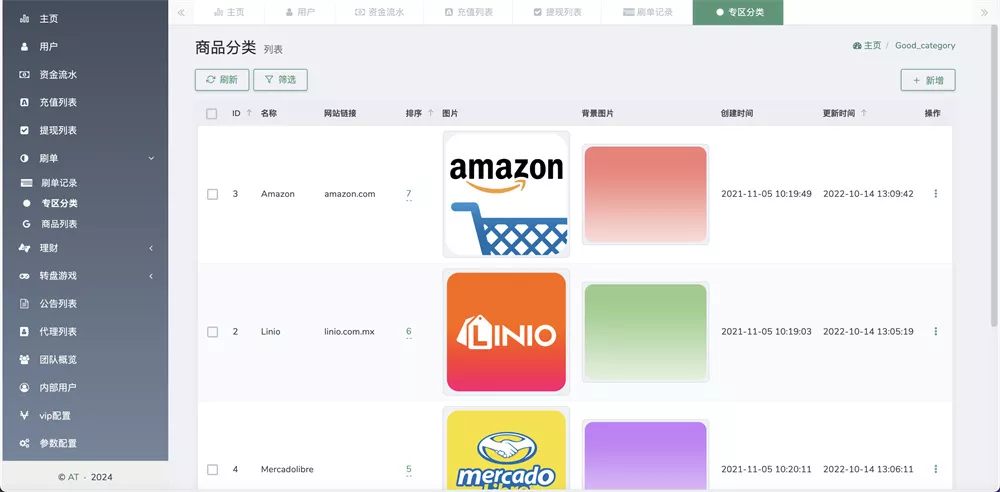 【AT Group多语言海外任务刷单商城源码】刷单投资理财源码+前端vue编译后+后端PHP插图5 【AT Group多语言海外任务刷单商城源码】刷单投资理财源码+前端vue编译后+后端PHP插图5