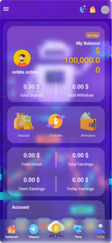 【Mega Mining GPT机器人】挖矿平台+海外挖矿理财投资程序源码插图4 【Mega Mining GPT机器人】挖矿平台+海外挖矿理财投资程序源码插图4