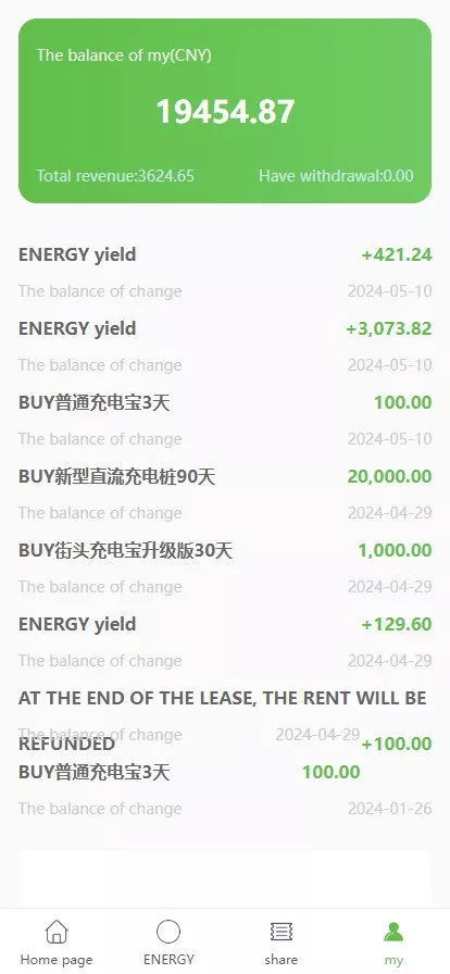 【海外充电宝投资理财】充电桩+发电站+定期返佣插图7 【海外充电宝投资理财】充电桩+发电站+定期返佣插图7