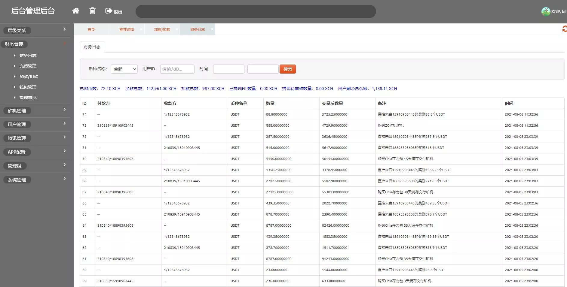 【USDT矿机系统】BZZ分币系统+虚拟币矿机系统插图12 【USDT矿机系统】BZZ分币系统+虚拟币矿机系统插图12