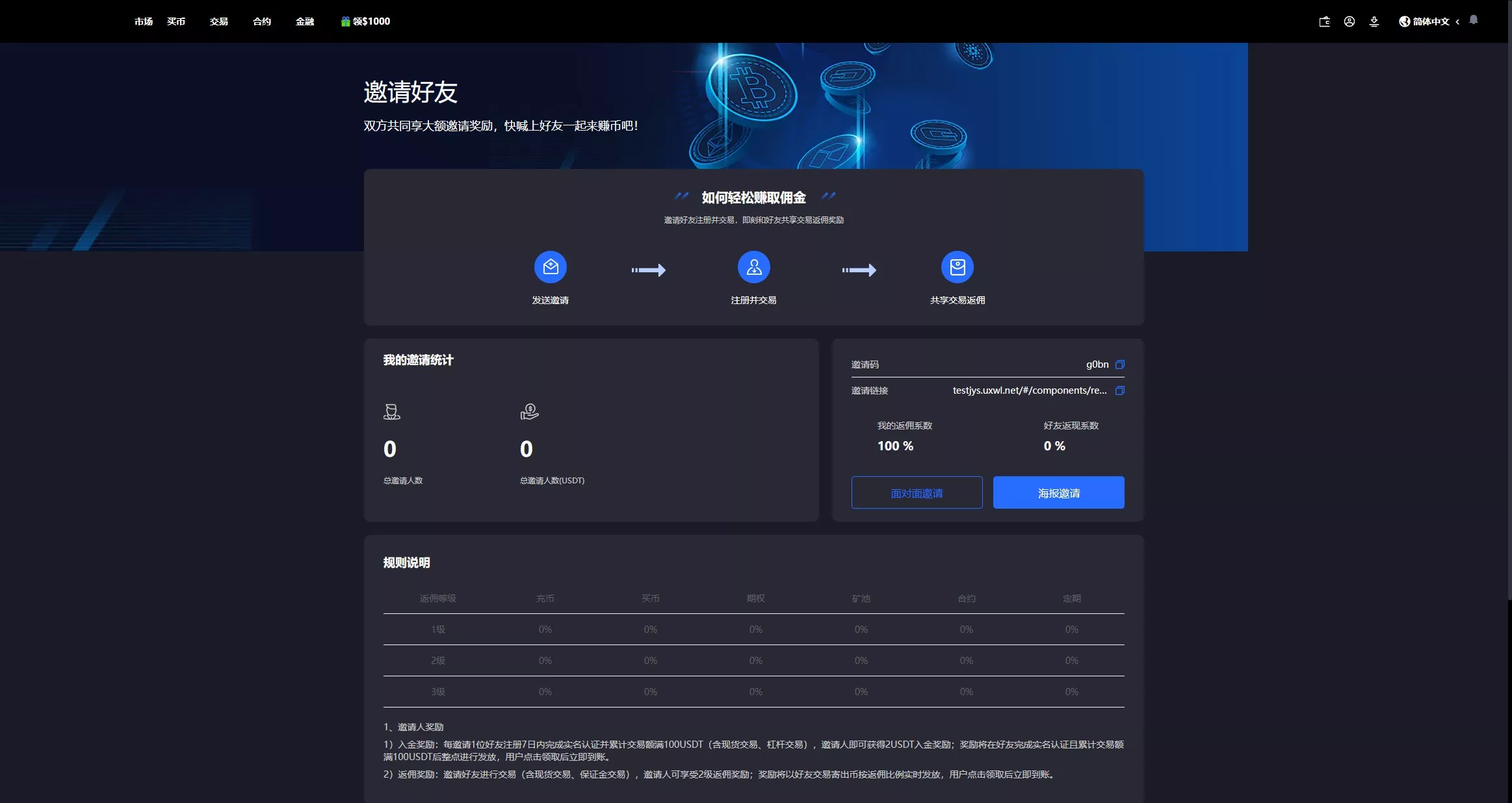 【WooCloud多语言交易所】合约交易+期权交易+币币交易+合约交易跟单+锁仓挖矿+IEO申购+NFT盲盒+双币理财+平台币发行+平台币行情控制+机器人+pc端+wap端+uniapp纯源码插图34 【WooCloud多语言交易所】合约交易+期权交易+币币交易+合约交易跟单+锁仓挖矿+IEO申购+NFT盲盒+双币理财+平台币发行+平台币行情控制+机器人+pc端+wap端+uniapp纯源码插图34