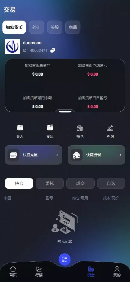 【全新JAVA带跟单综合交易所】加密货币+外汇+期货+全球股票+全开源综合交易所源码插图10 【全新JAVA带跟单综合交易所】加密货币+外汇+期货+全球股票+全开源综合交易所源码插图10