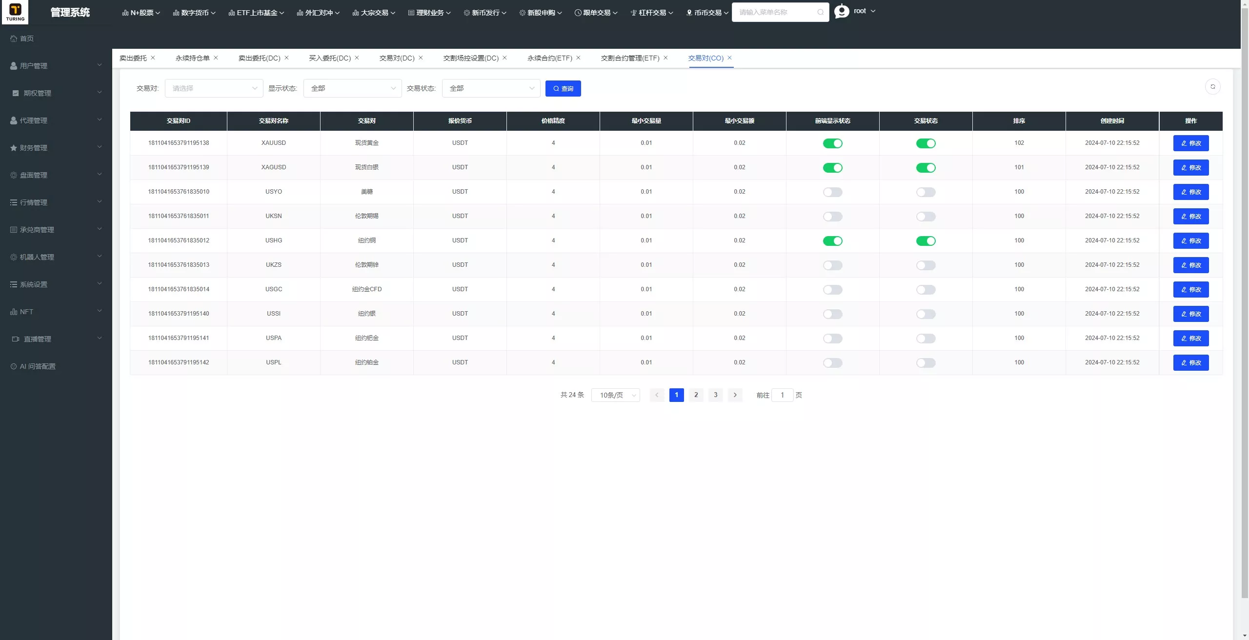 【全新UI综合交易所源码】C2C+股票+外汇+直播+AI问答+跟单+矿机+大宗商品股交易所源码+全开源插图80 【全新UI综合交易所源码】C2C+股票+外汇+直播+AI问答+跟单+矿机+大宗商品股交易所源码+全开源插图80