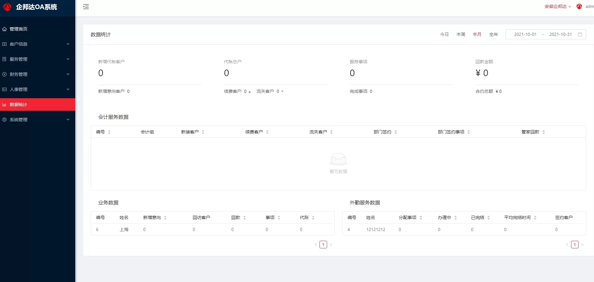 【财务公司】OA管理系统客户管理订单管理人员管理财务管理系统插图7