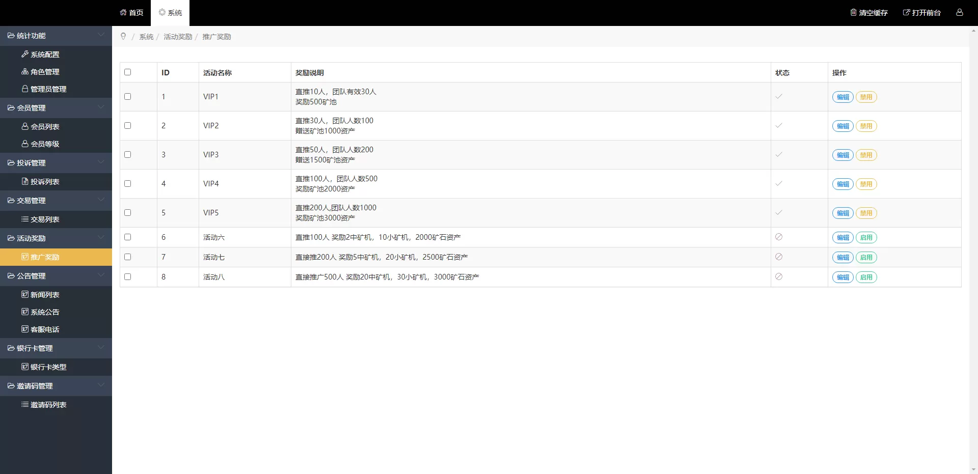 【亨利币区块】区块链+推广+等级+邀请码+交易大厅插图11