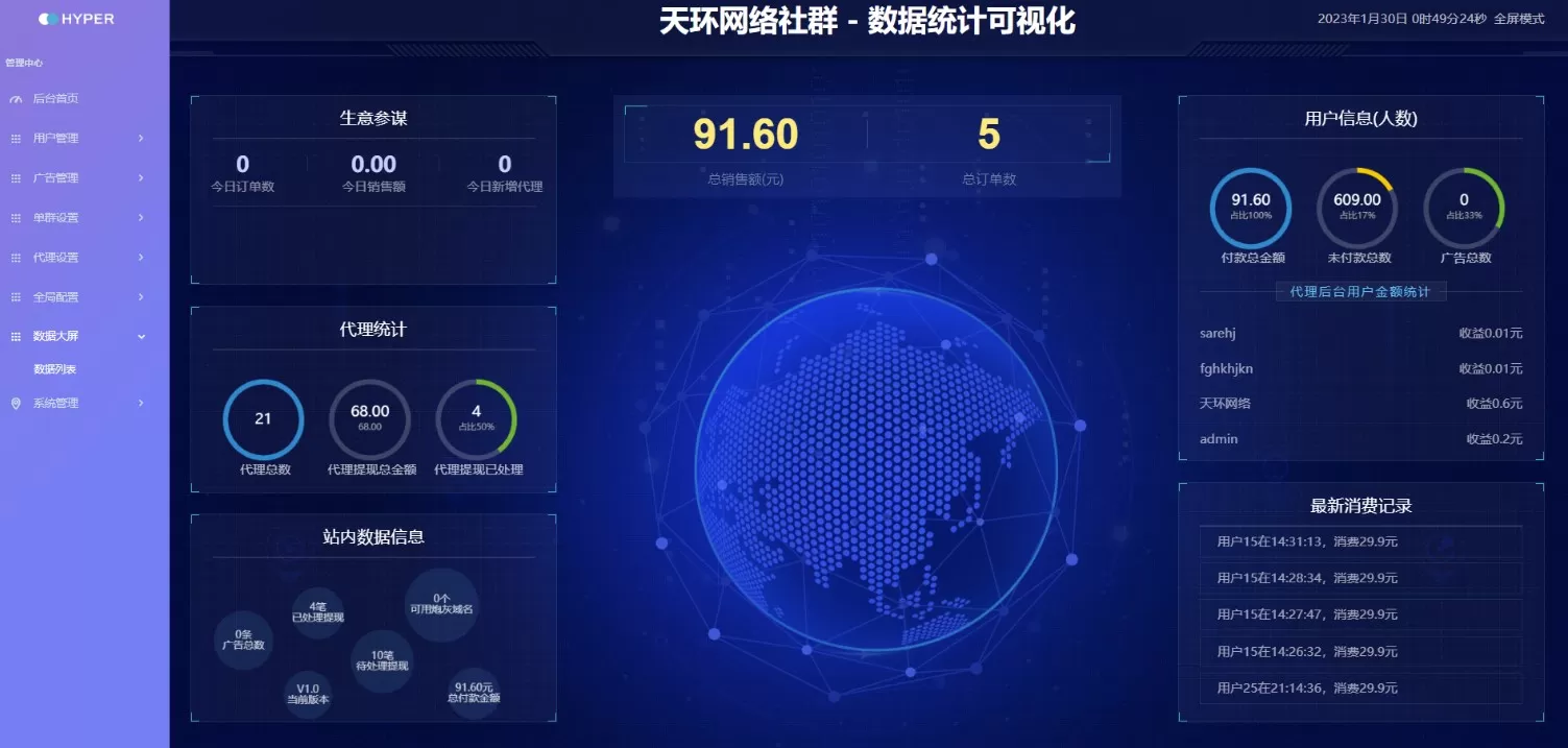 【社群系统】天环付费进群系统V1.2插图