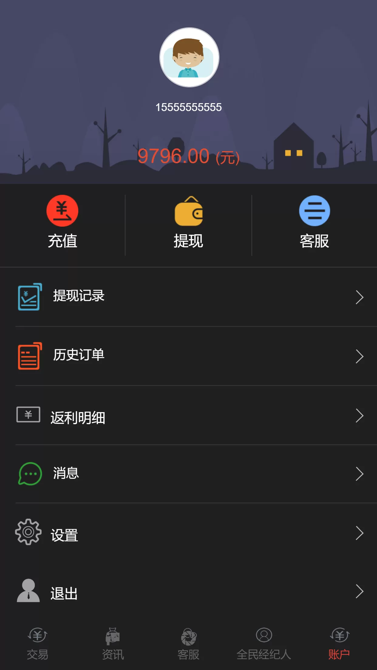【微交易】新版时间盘程序+贵金属时间盘+财经资讯+微信登录插图6