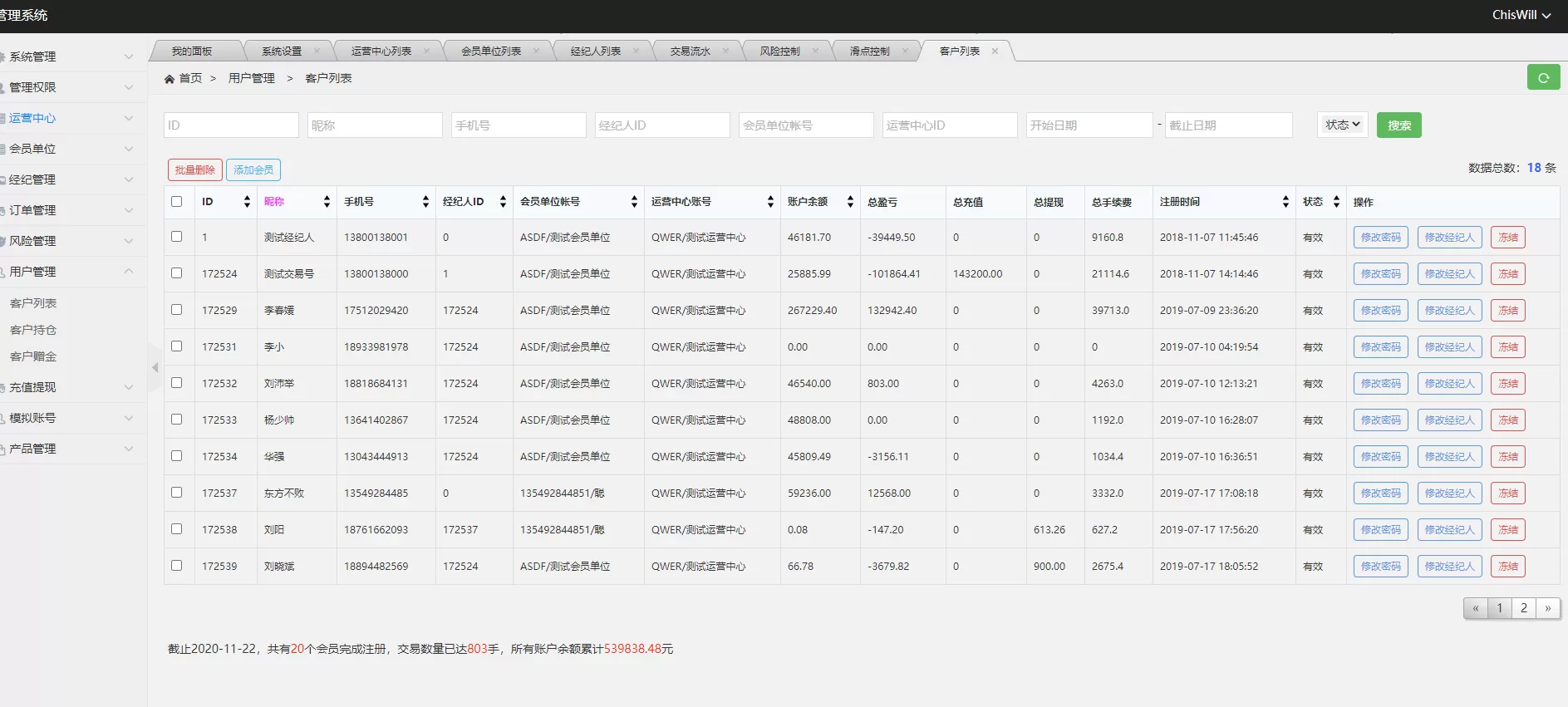 【点位交易盘】yii框架新版期货点位交易所 / 金融资讯 / 模拟交易 / 行情正常插图13