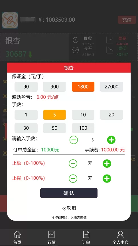 【点位盘】yii框架橡木商城点位盘 / 风控完美 / 带最新行情插图2
