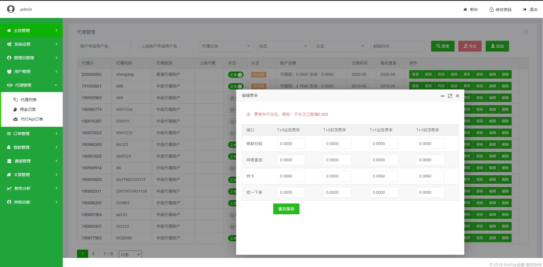 【聚合支付】第四方支付系统+代付系统插图12