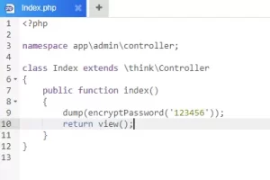 【ThinkPHP教程】密码忘记找回方式插图1