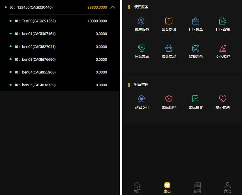 【CAGI虚拟】资产币投资分红理财创投源码+杠杆转账完整源码插图2