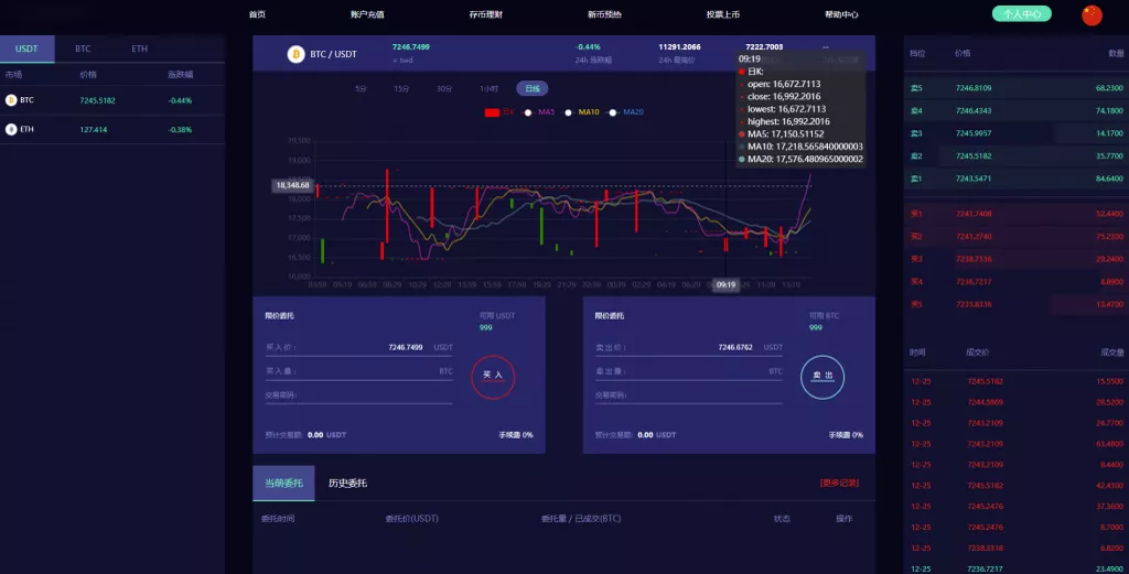 【lEO数值资产系统】某平台新版本c2c币数值合约交易平台自动撮合松机器人功能插图1
