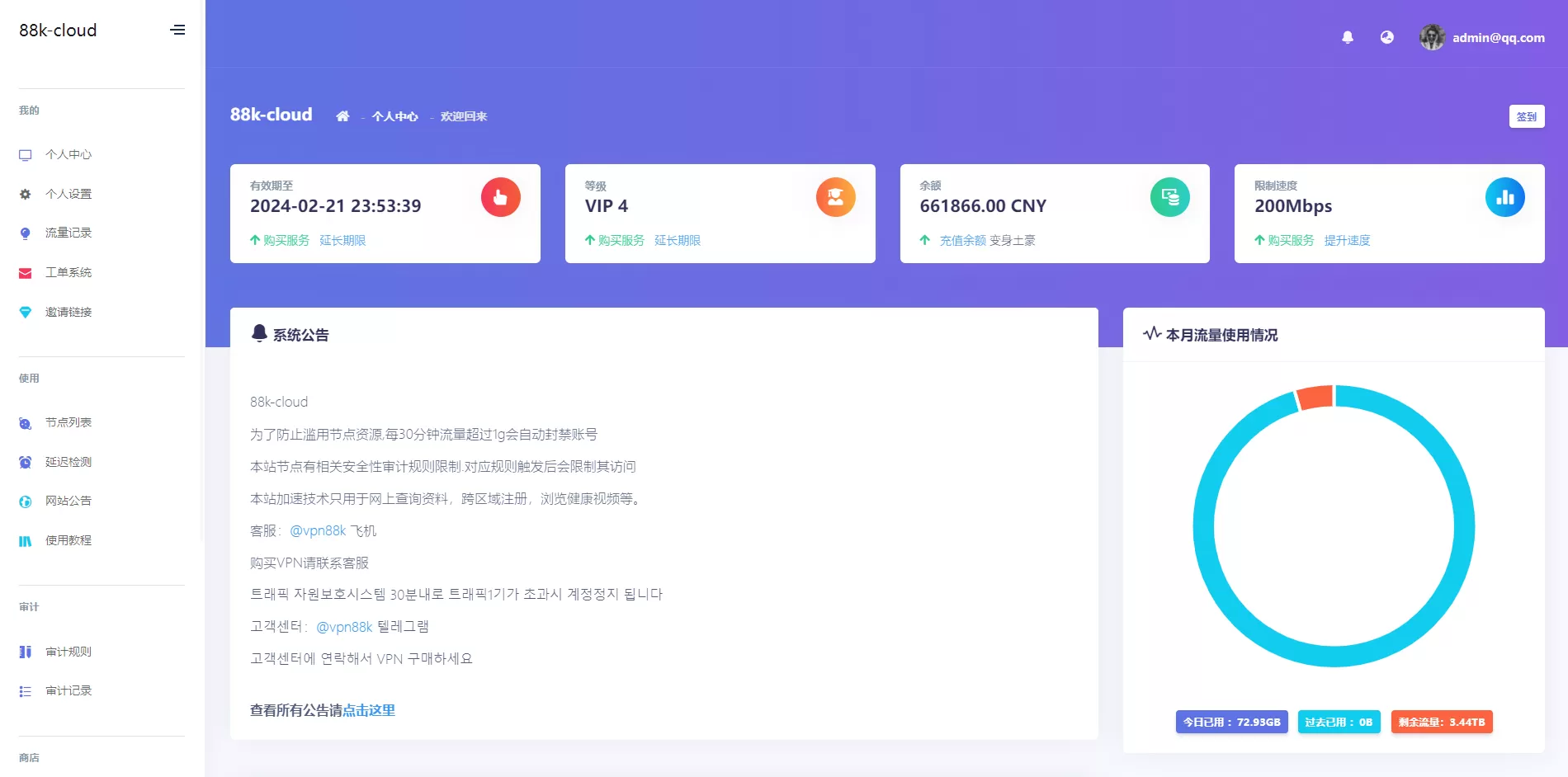 【ssr梯子】打包的88kcloud+附带简单搭建教程插图2