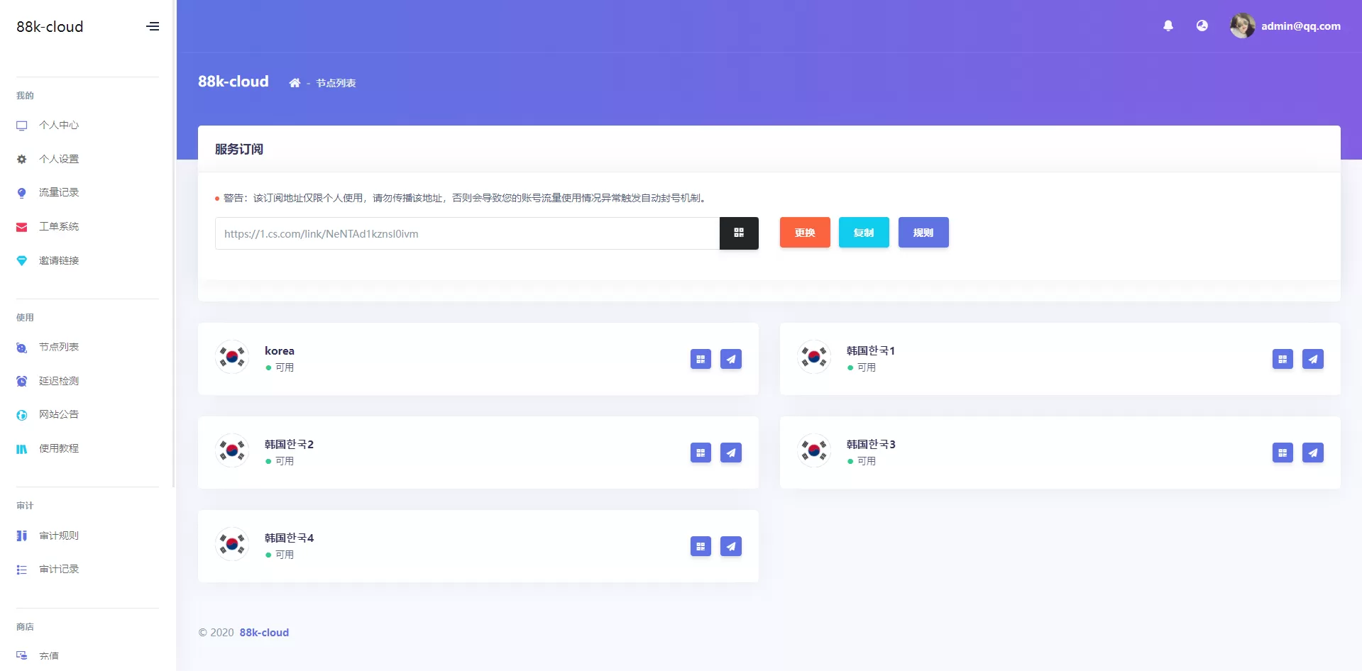 【ssr梯子】打包的88kcloud+附带简单搭建教程插图6