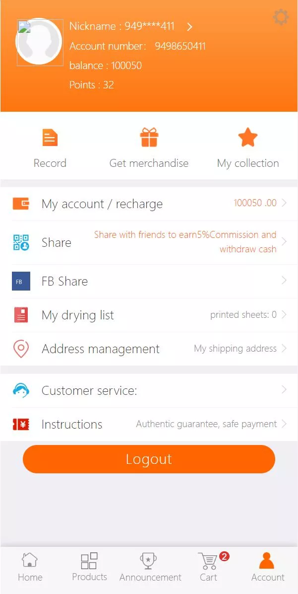 【多语言一元云购系统】新UI云购源码+usdt充值插图3