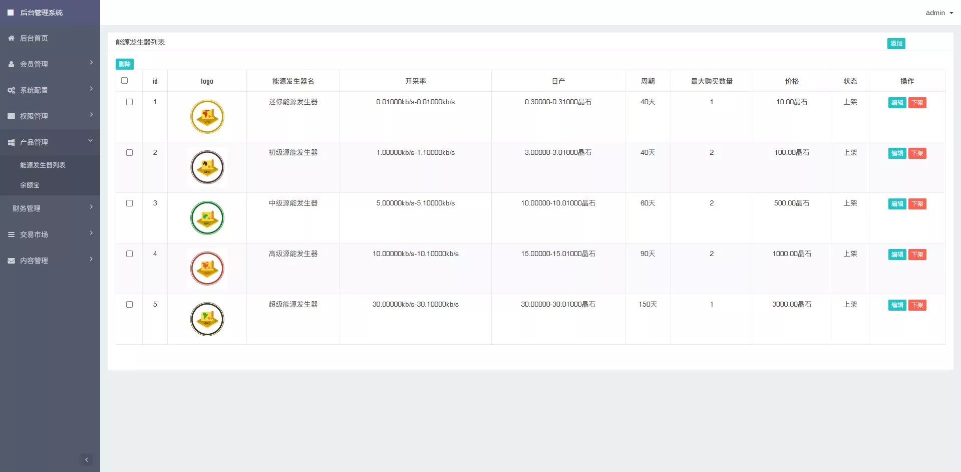 【全新ui矿机系统】区块链云算力矿机+余额宝理财+虚拟币交易市场插图11