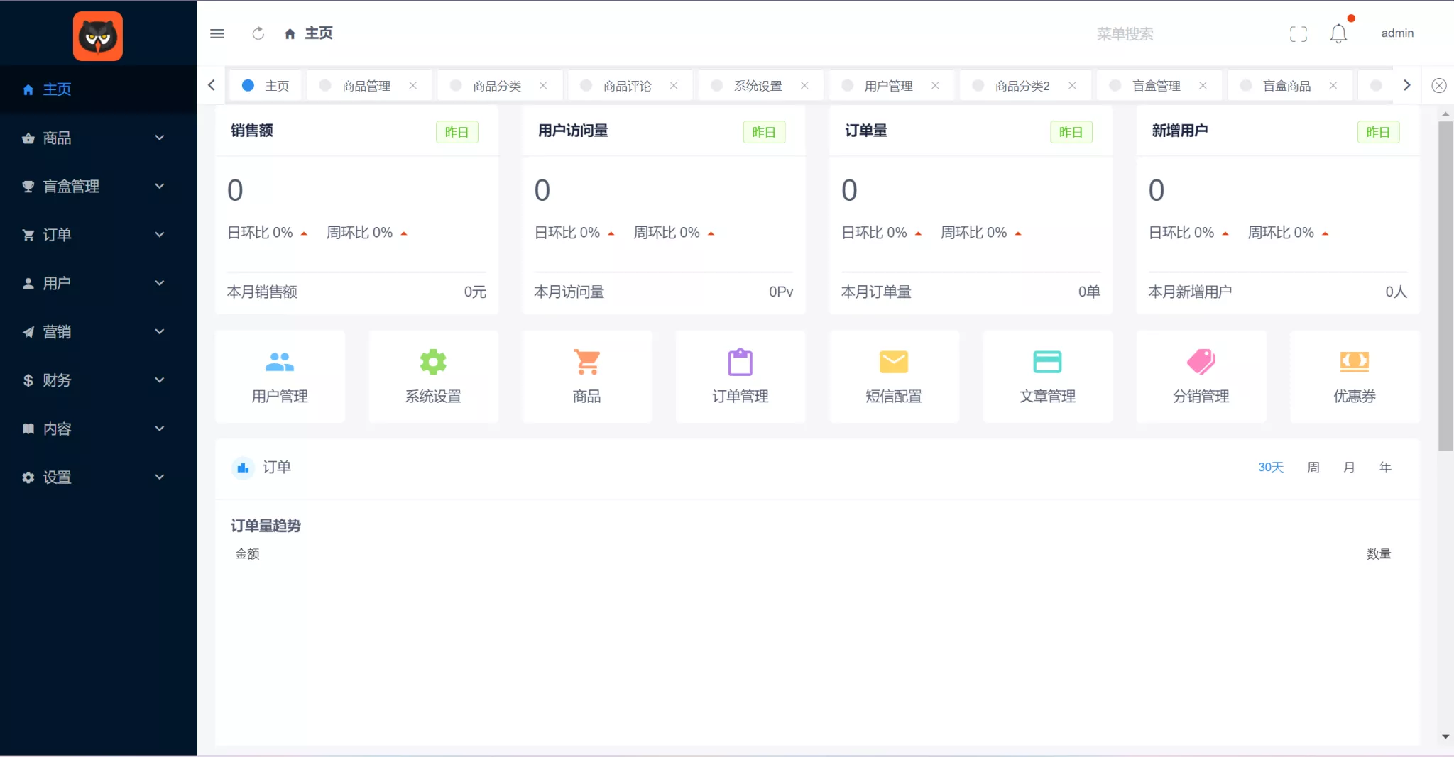 【叮当盲盒源码】包含后台+前端uniapp+后台vue+前后端开源插图7