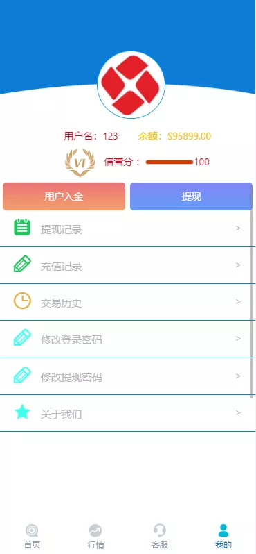 【外汇系统】微交易源码+双语言微盘系统插图7
