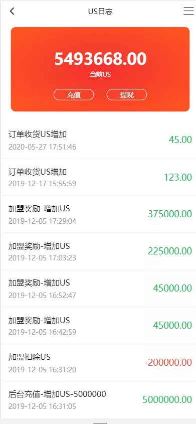 【US算力商城系统】USDT充值+购物返利系统插图5