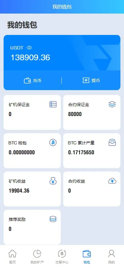 【全新二开BTC矿机】算力合约+多语言云矿机区块链系统+视频文字搭建教程插图6