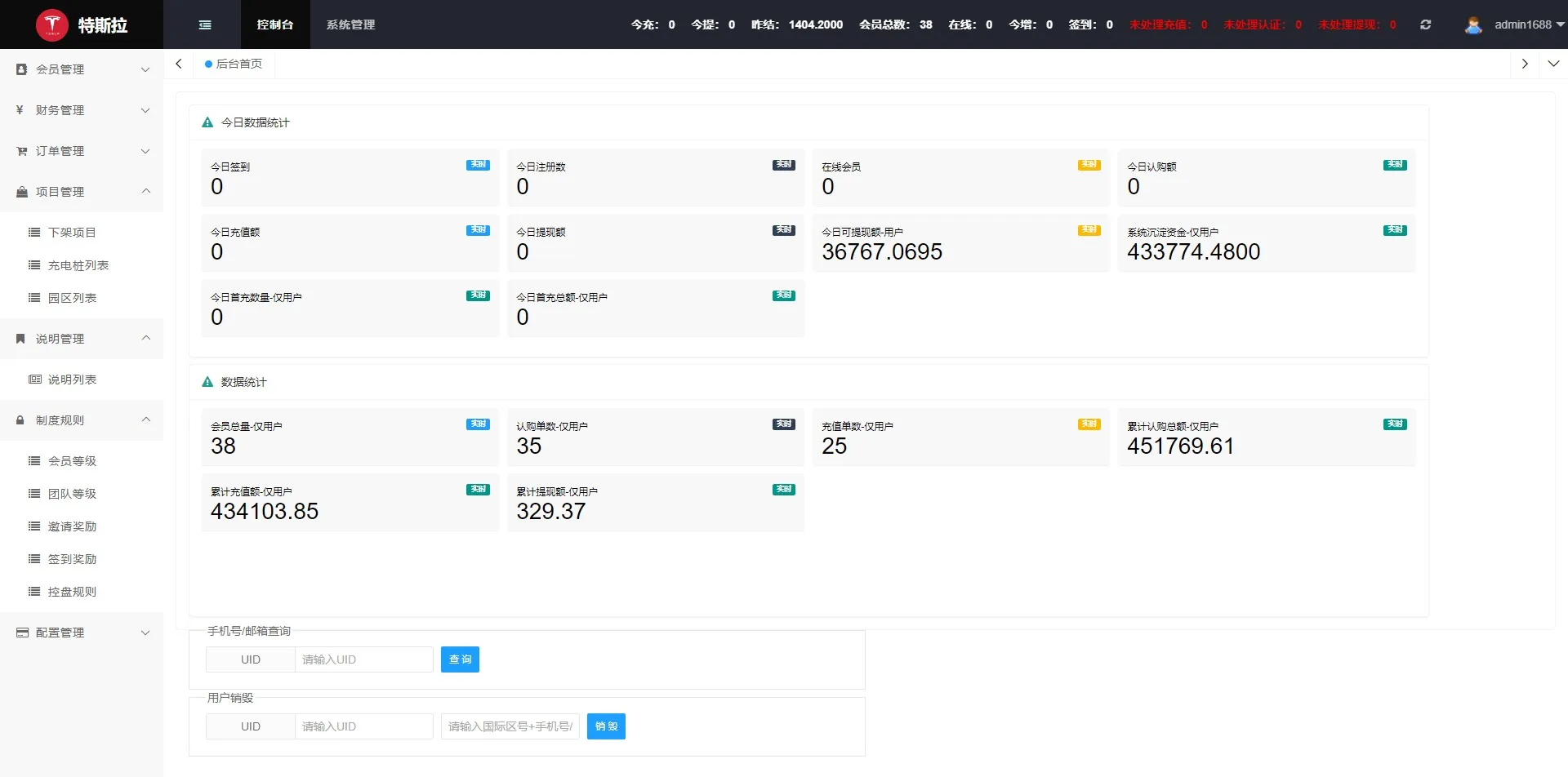 【全新UI特斯拉】资金盘+控盘管理+新能源项目+园区项目+借贷功能插图15
