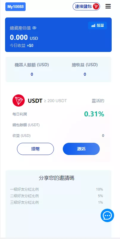 【多模板版usdt质押授权秒U系统】质押生息系统+trc+erc+bsc三链授权插图7