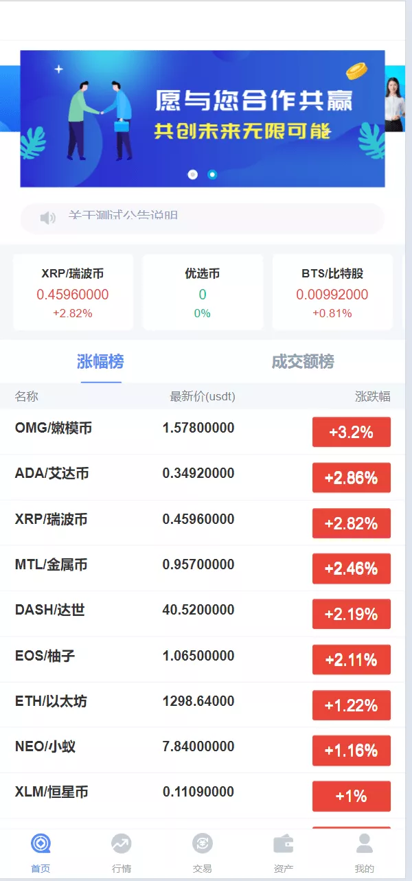 【微交所fastadmin框架】双语言外汇系统/微盘系统仿交易所/USDT支付-多码网