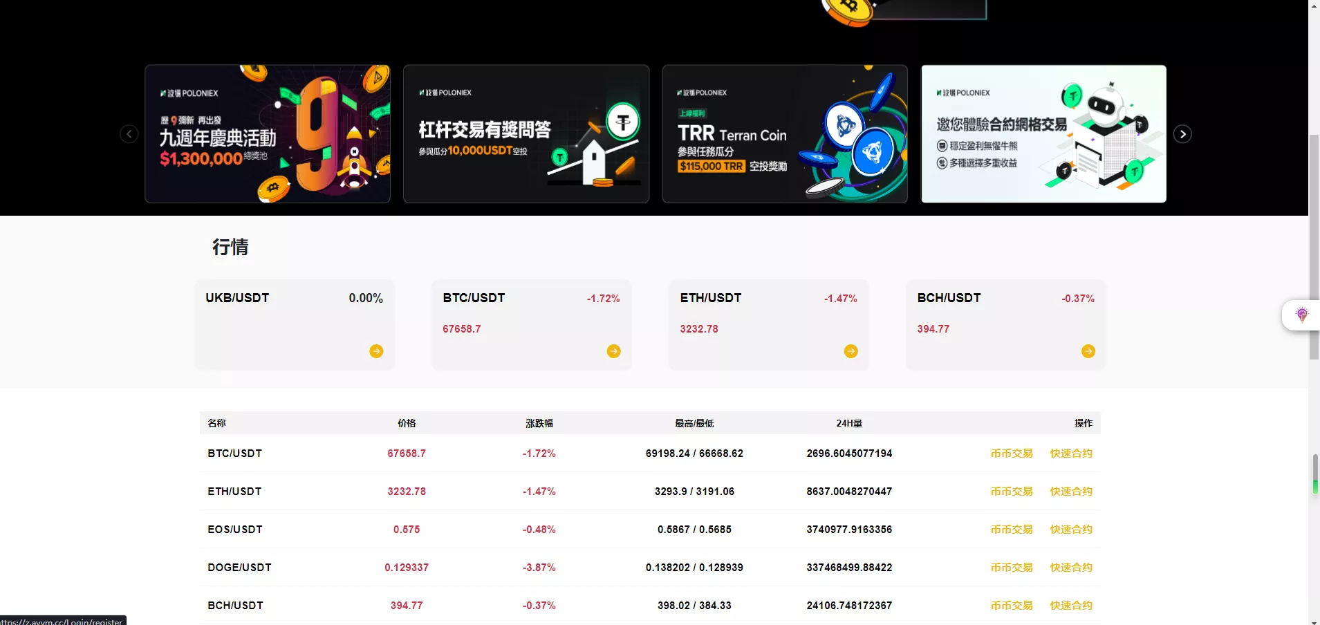 【13国区块链交易所源码】矿机+认购+币币+秒合约+平台币插图1