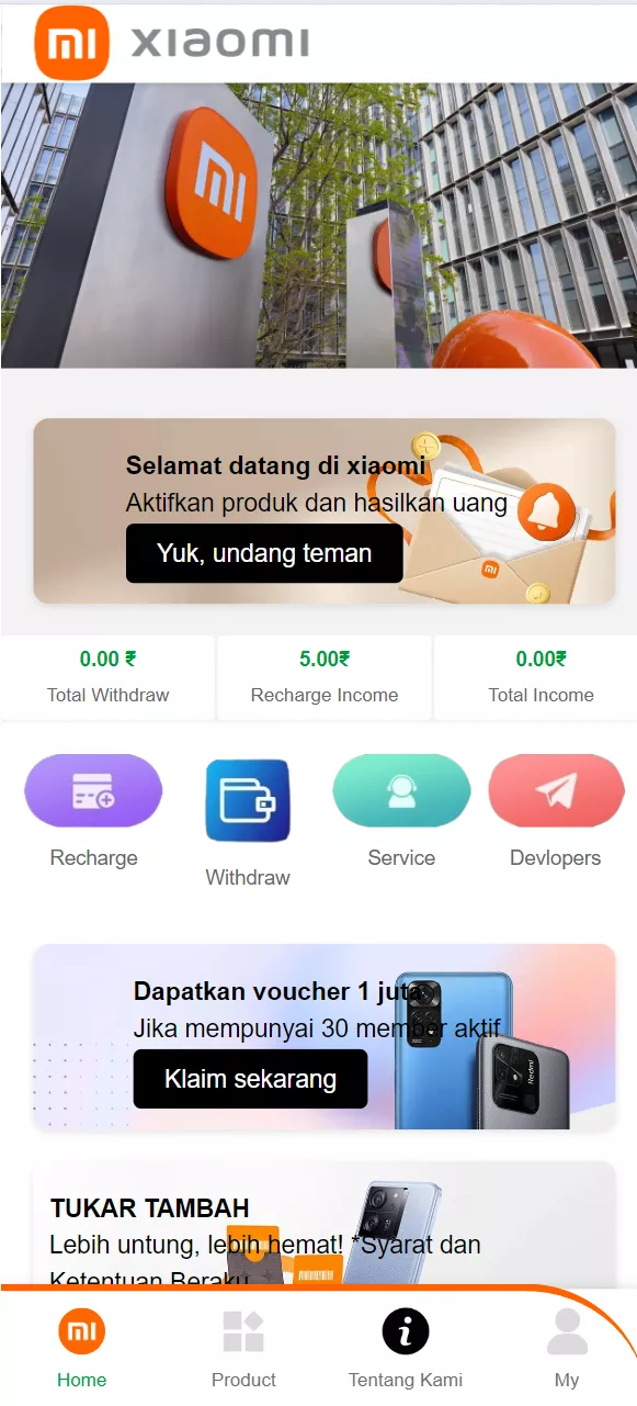 【海外印度xiaomi理财】投资系统源码-多码网
