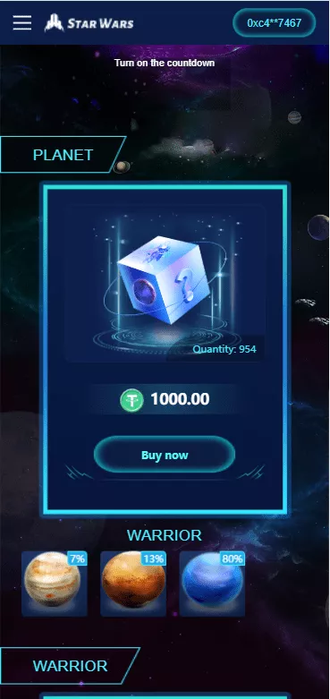 【英文版星球大战区块链】锁仓挖矿+挖矿投资系统+MetaMask登录插图4