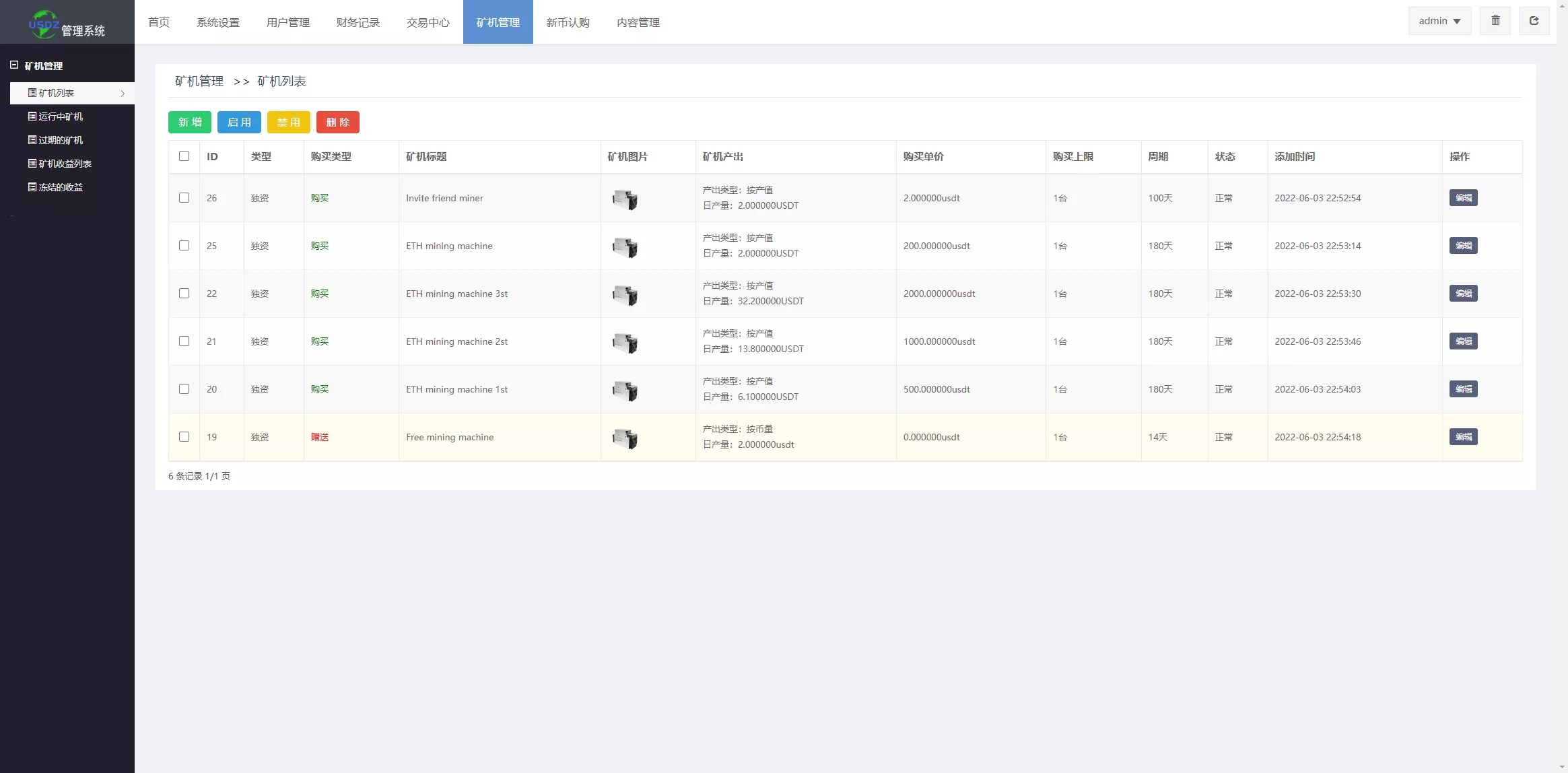 【二开版多语言交易所】秒合约交易+质押矿机+新币认购+九国语言插图20