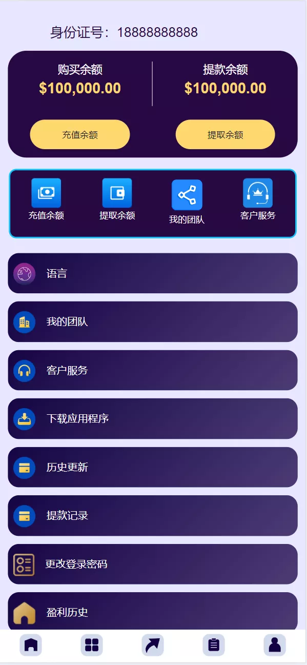 【转载】海外13国语言自定义产品理财投资系统源码插图7