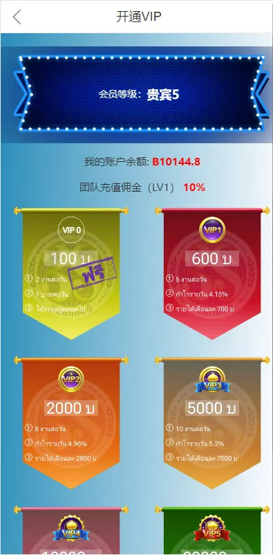 【海外抢单刷单系统】泰国刷单源码+多语言抢单刷单插图6