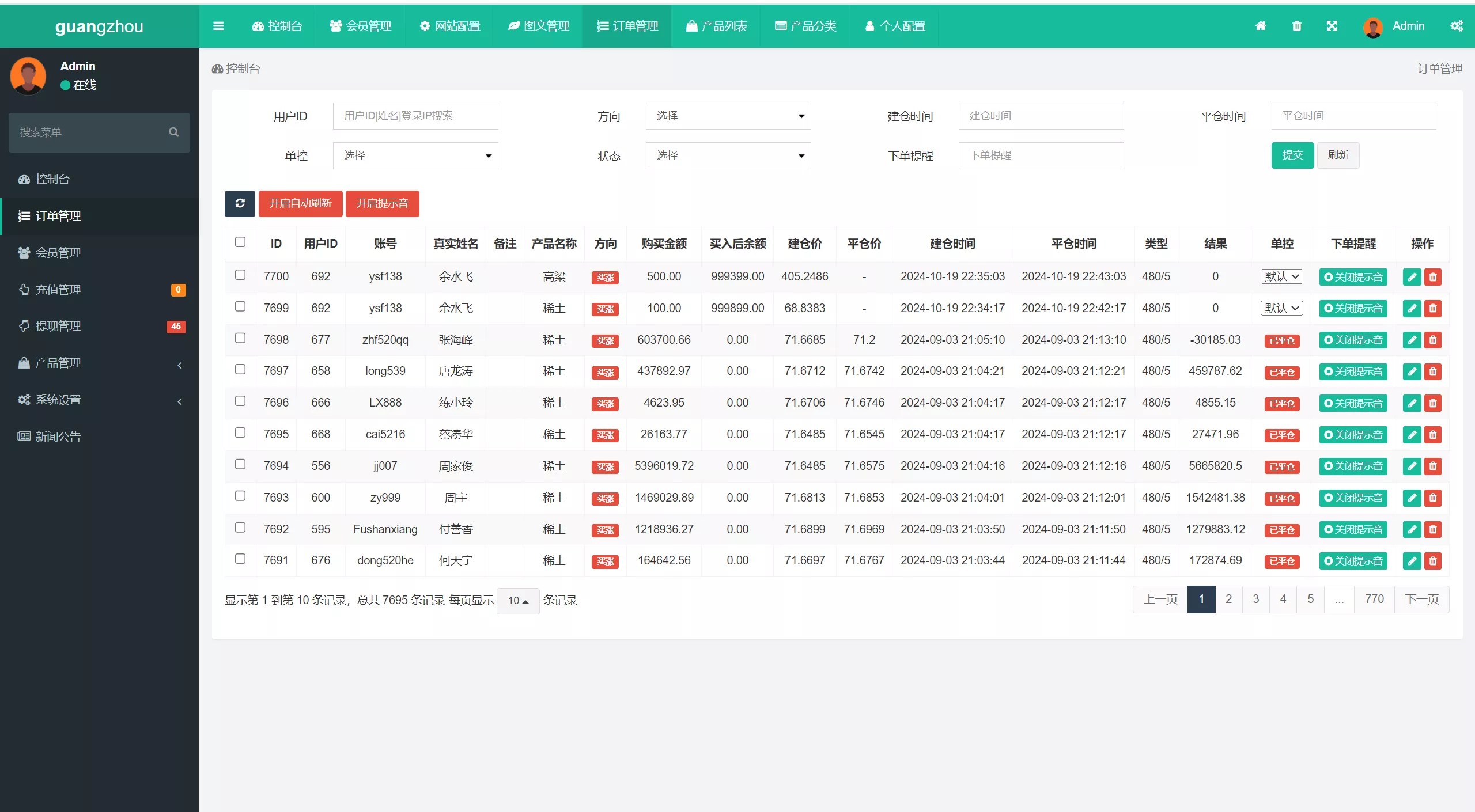 【多语言广州期货微盘微交易所源码】余额宝+单控输赢+信誉分+前端uniapp纯源码+后端php插图16