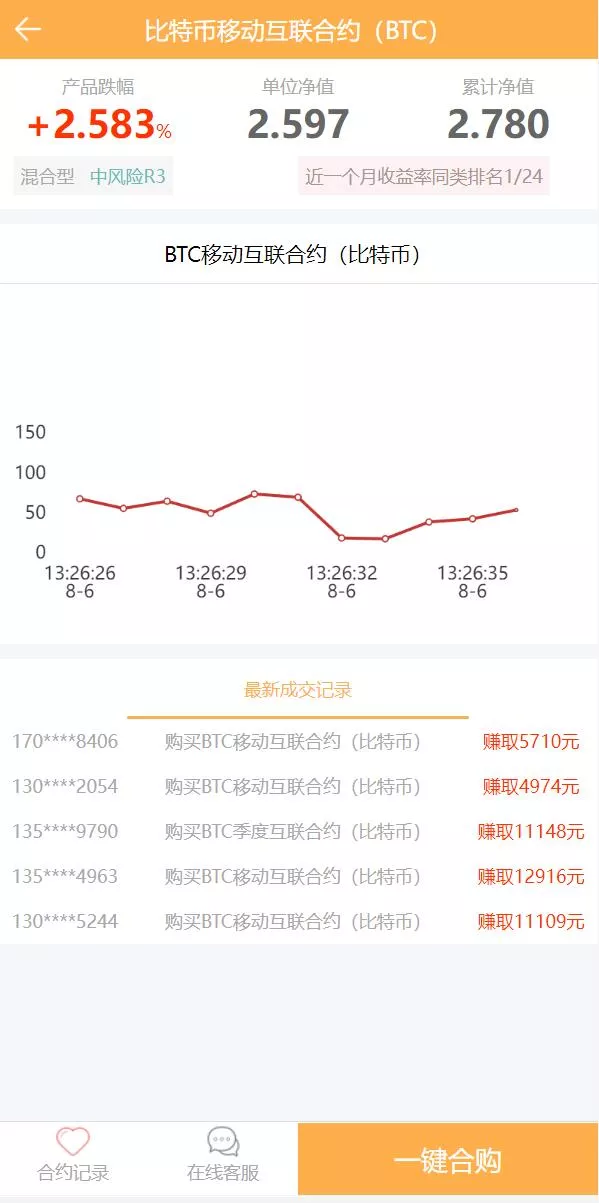 【基金申购系统】虚拟币基金理财源码+余额宝+基金抢购插图1