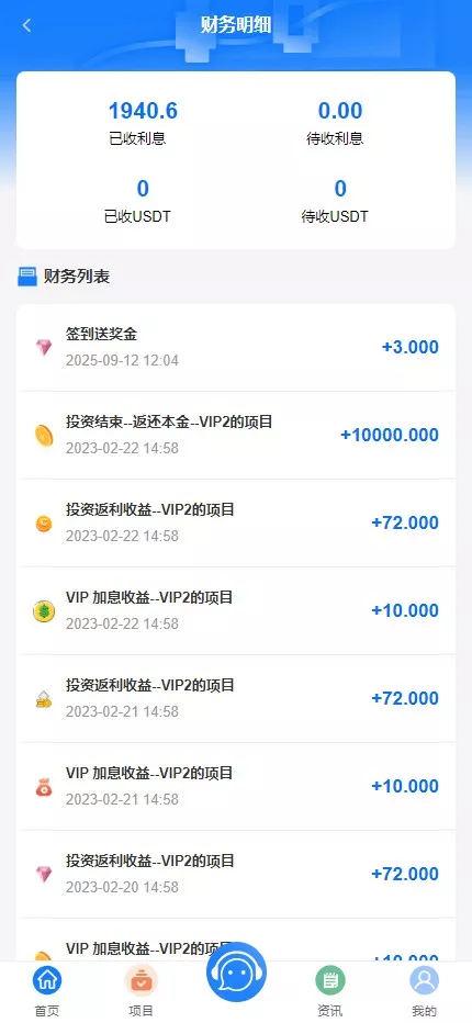 【全新VUE基金投资理财系统】余额宝+签到+积分商城+余额互转+前端VUE插图12