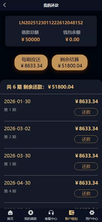 【多语言海外贷款系统】最新ui海外贷款系统+uniapp前端贷款源码+海外小额贷款系统+客服系统插图10