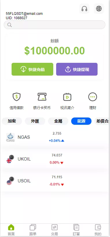 【新版多语言交易所】外汇+虚拟币+贵金属+能源+仿st7系统+电脑手机uniapp-多码网