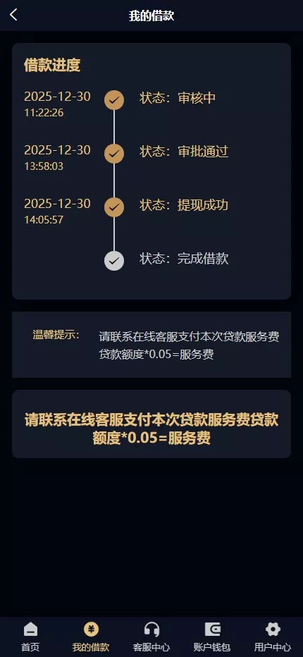 【多语言海外贷款系统】最新ui海外贷款系统+uniapp前端贷款源码+海外小额贷款系统+客服系统插图3