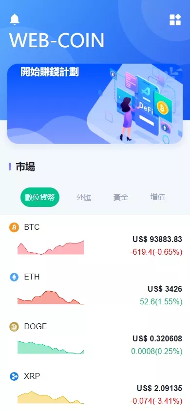 【海外DAPP交易所】虚拟币+外汇黄金交易+借贷+质押-多码网