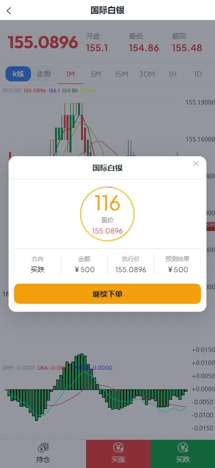 【微交易时间盘】期货+点位盘+交易平台源码插图4