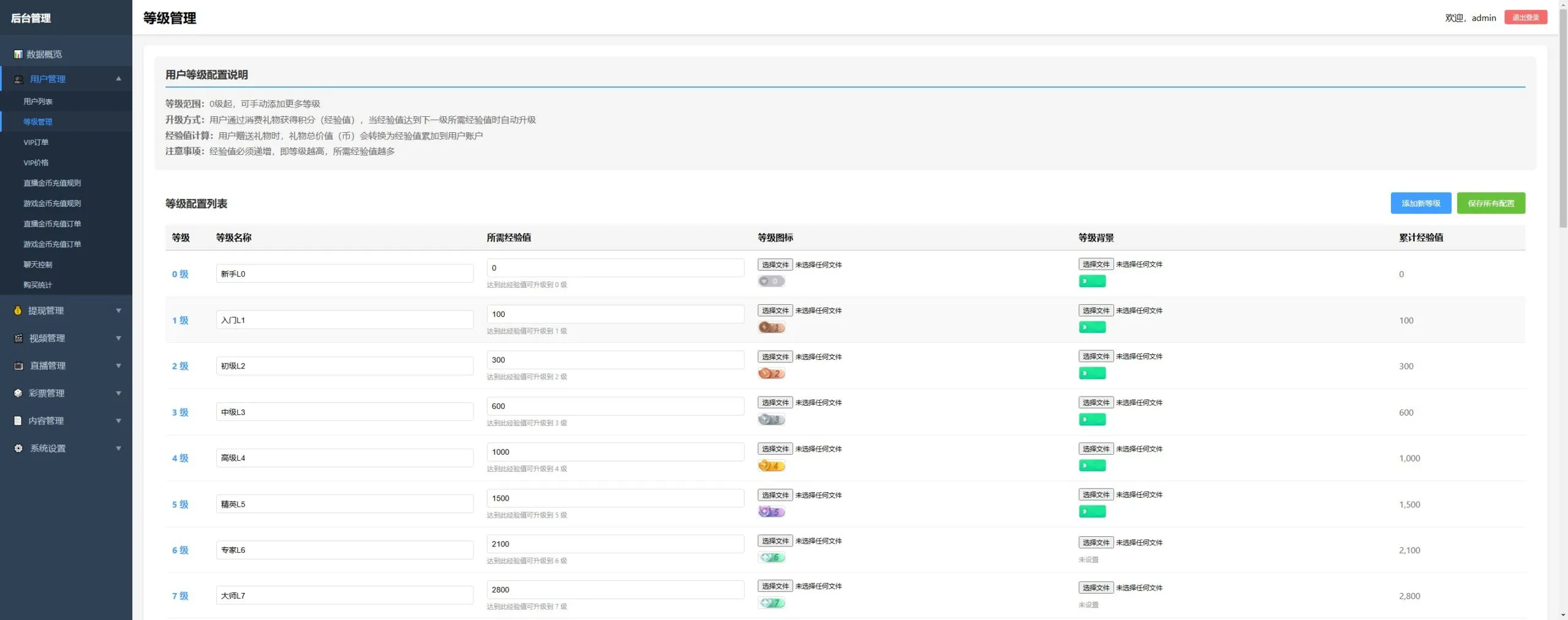 【PHP+Vue视频直播彩票源码】带后台+手机端H5+会员充值+直播采集插图27