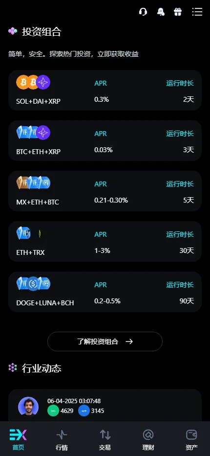 【Bitinvests多语言交易所源码】外汇+美股+期货+交割合约+期权交易+现货交易+C2C+平台币+Ai投资理财+Defi借贷插图7