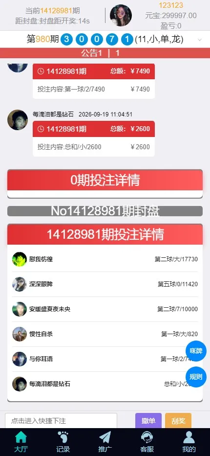 【PC28二开源码】加拿大28+飞艇赛车+时时彩+开奖采集+实时投注+电子游艺+代理返水插图11