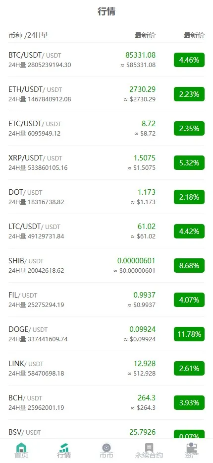 【JUBI多语言交易所源码】币币交易+期权交易+永续合约+Defi借贷+新币申购+矿机理财+前端uniapp纯源码+后端php插图6