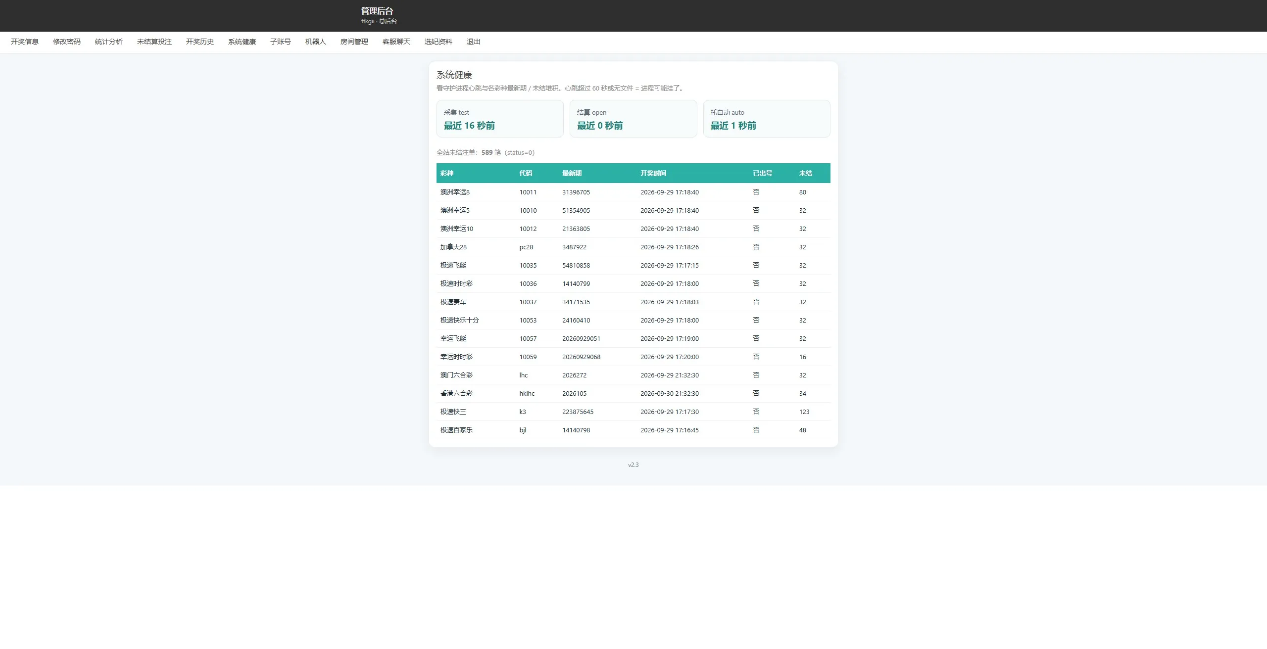 【ThinkPHP多厅彩票娱乐源码】澳8番摊+双面+澳5澳10飞艇+PC28+六合+快三+百家乐+机器人厅控+托自动+采集结算守护插图34